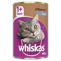 Whiskas Wet Cat Food Jellymeat 400g 24 Pack