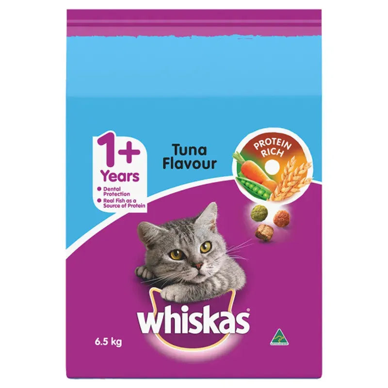 Whiskas Dry Adult Tuna 6.5Kg