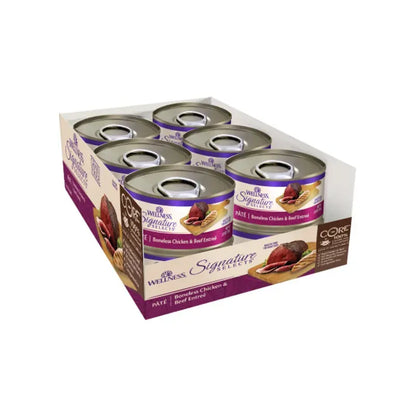 Wellness Core Ss Pate Chicken & Beef Entree 79G (Om12)
