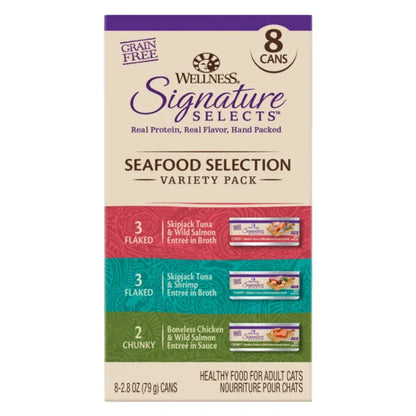 Wellness Core Ss Seafood Selection Variety Pk 8 X 79G