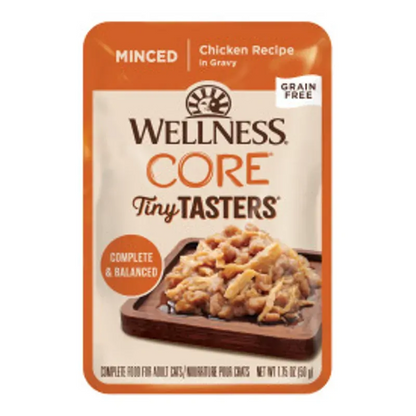 Wellness Core Tt Minced Chicken In Gravy 50G (Om 12)