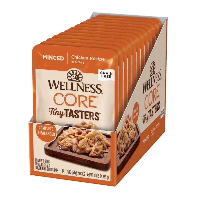 Wellness Core Tt Minced Chicken In Gravy 50G (Om 12)
