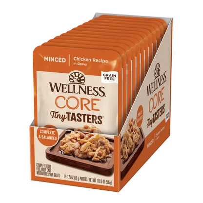 Wellness Core Tt Minced Chicken In Gravy 50G (Om 12)