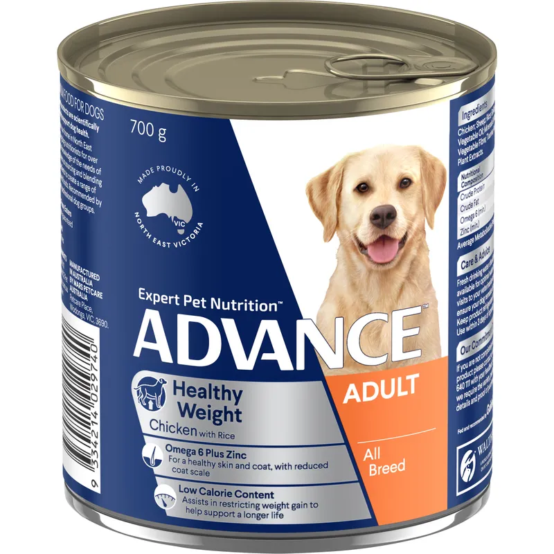Advance Dog All Breed Ad Wght Cntr 700G 12Pk (Om12)
