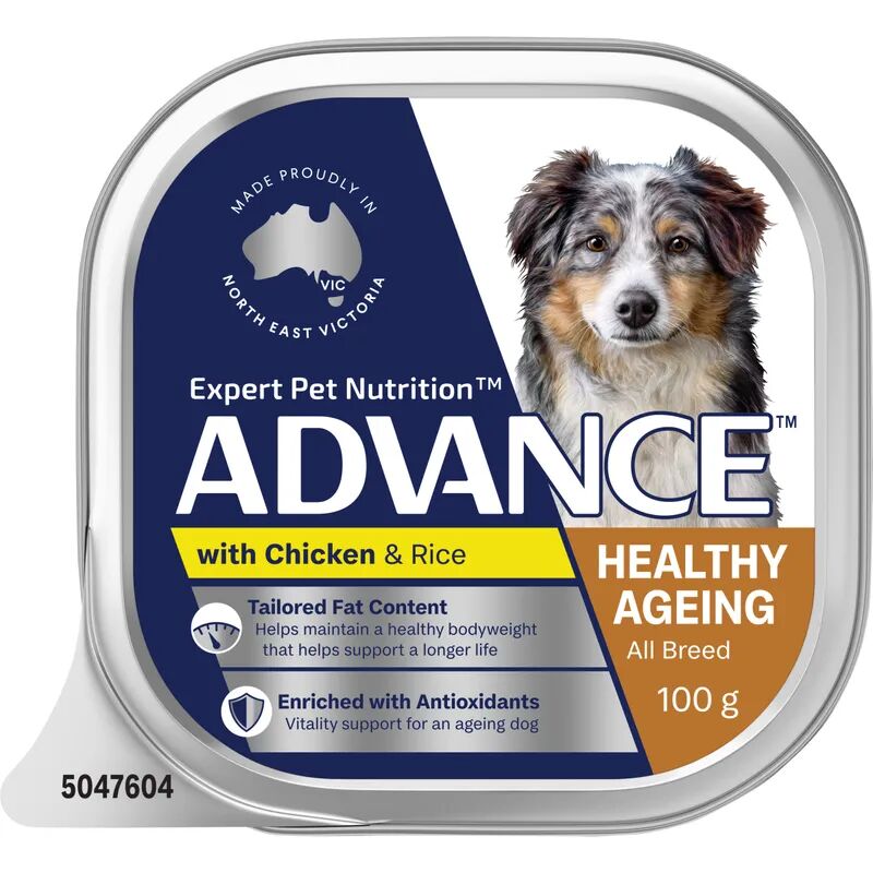 Advance Dog Adult Healthy Chicken Rice 100G 12Pack