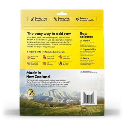 Animals Like Us Grass-Fed Lamb and Lamb Tripe Freeze-Dried Raw Meal or Mixer for Dogs 140g