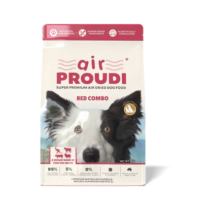Airproudi Premium Air-Dried Dog Food Red Combo 400G