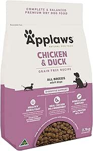 Applaws Grain Free Adult Dry Dog Food Chicken and Duck 2.7kg