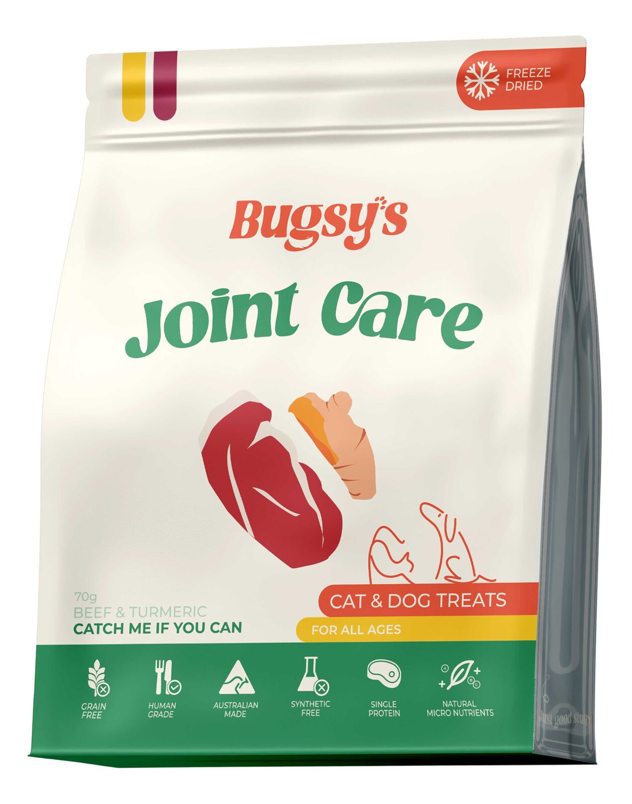 Bugsys Freeze Dried Joint Care 70G