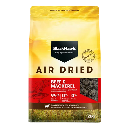 Black Hawk Air Dried Beef/Fish 2Kg