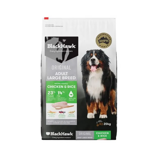 Black Hawk Adult Large Breed Chicken 20Kg
