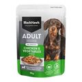 Black Hawk Original Adult Chicken and Vegetables Wet Dog Food 85g x 12 Pack