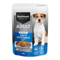 Black Hawk Original Adult Fish and Vegetables Wet Dog Food 85g x 12 Pack