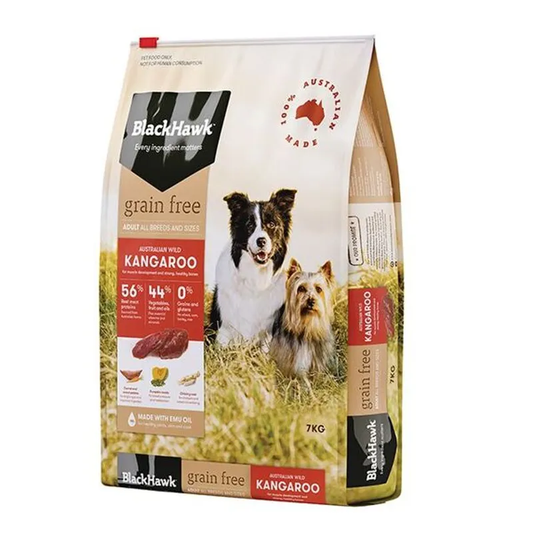Black Hawk Grain Free Kangaroo 7Kg