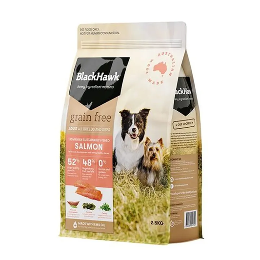 Black Hawk Grain Free Salmon 2.5Kg