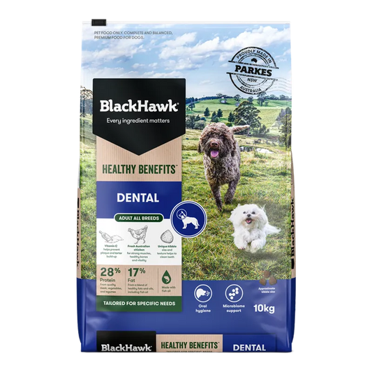 Black Hawk Healthy Benefits Dental 10Kg