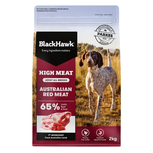 Black Hawk High Meat Australian Red Meat Recipe 2Kg