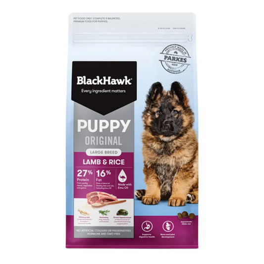 Black Hawk Puppy Large Breed Lamb & Rice 10Kg
