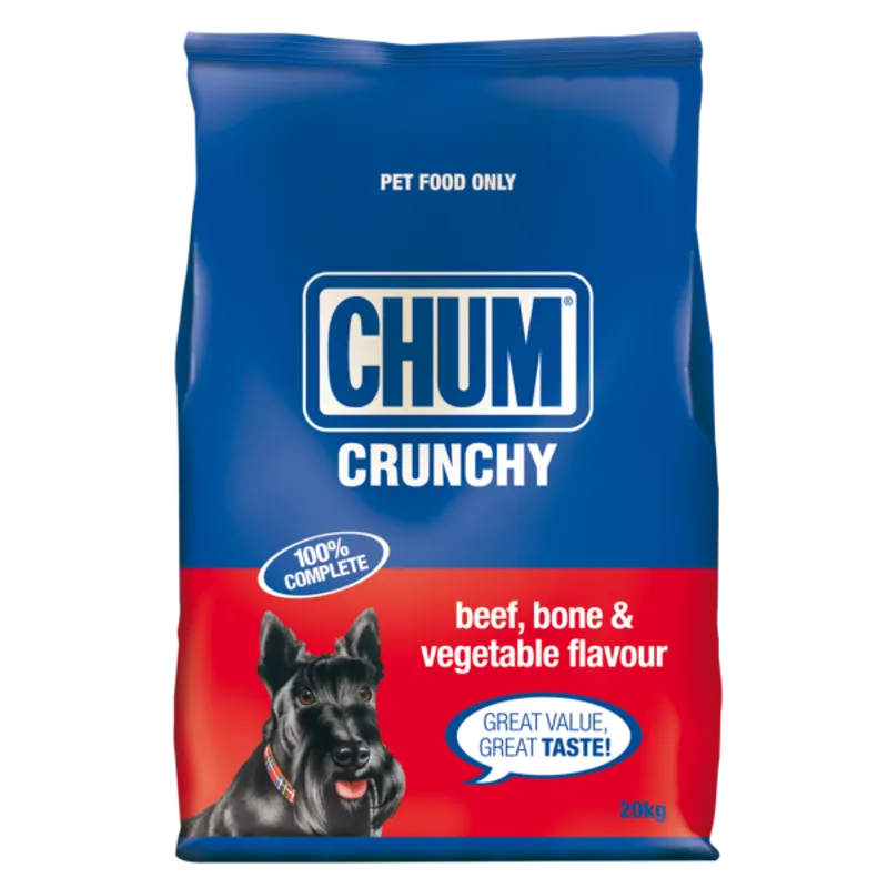 Chum Crunchy Dry Beef Bone And Vegetable 20Kg