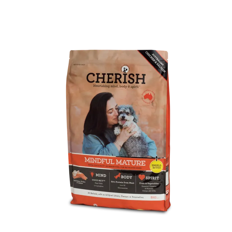 Cherish Mindful Mature Small Bites 8Kg