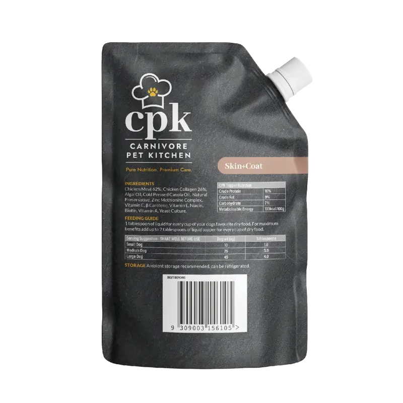 Cpk Collagen Topper For Dogs Skin & Coat 230Ml 6Pk