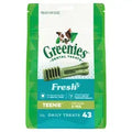 Greenies Fresh Dental Dog Treats Teenie 340g