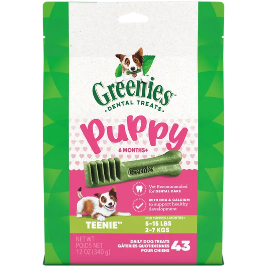 Greenies Puppy Dental Dog Treats Original Teenie 340G