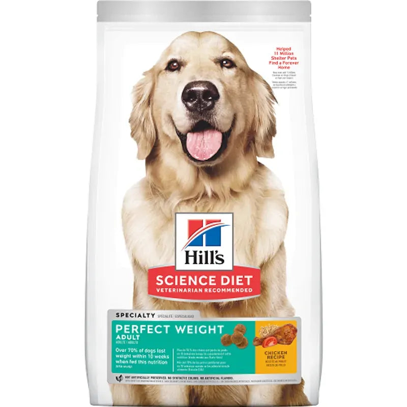 Hills Dog Adult Perfect Weight 11.34Kg