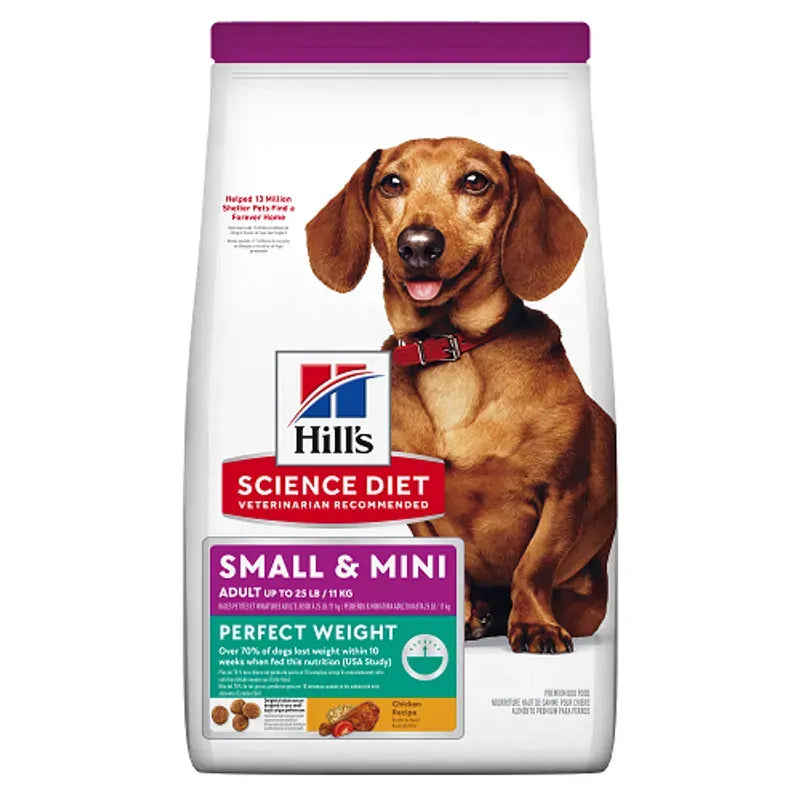 Hills Dog Adult Perfect Weight Small & Mini 5.67Kg