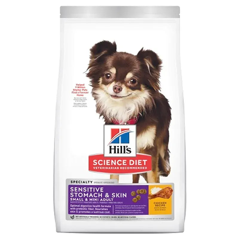 Hills Dog Adult Sensitive Stom & Skin Small & Mini 6.8Kg