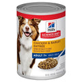 Hills Science Diet Adult 7+ Chicken and Barley Entree Canned Dog Food 370g x 12 Pack