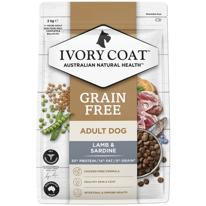 Ivory Coat Gf Lamb And Sardine 2Kg