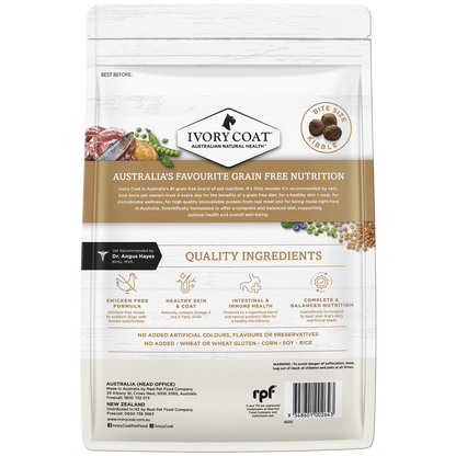 Ivory Coat Gf Lamb And Sardine 2Kg