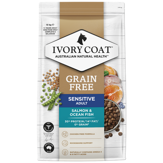 Ivory Coat Gf Ocean Fish & Salmon 13Kg