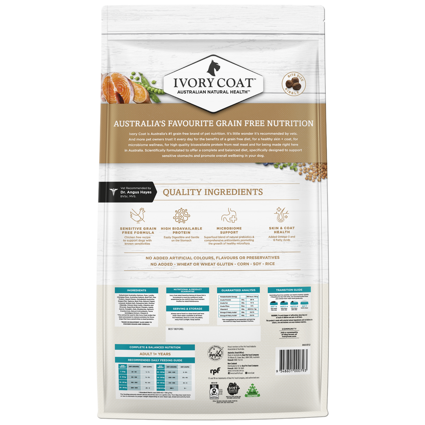 Ivory Coat Gf Ocean Fish & Salmon 13Kg