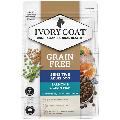 Ivory Coat Gf Ocean Fish & Salmon 2Kg