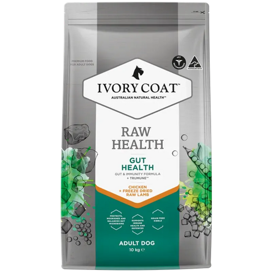 Ivory Coat Raw Health Dog Gut Health 10Kg