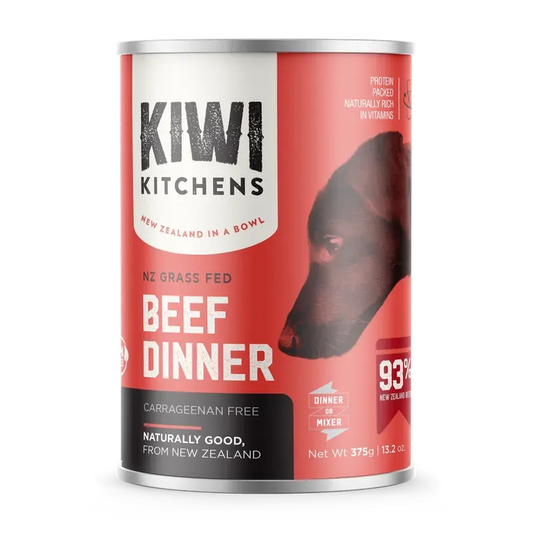 Kiwi Kitchens Dog Beef 375G 9Pk (Om9)