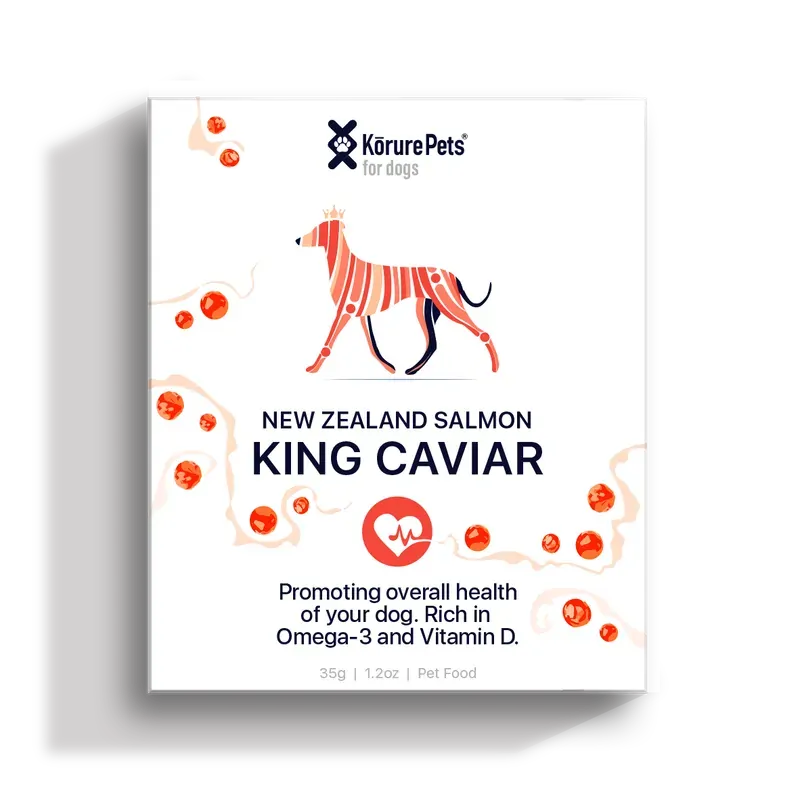 Korure Pets NZ King Salmon Caviar for Dogs 30g