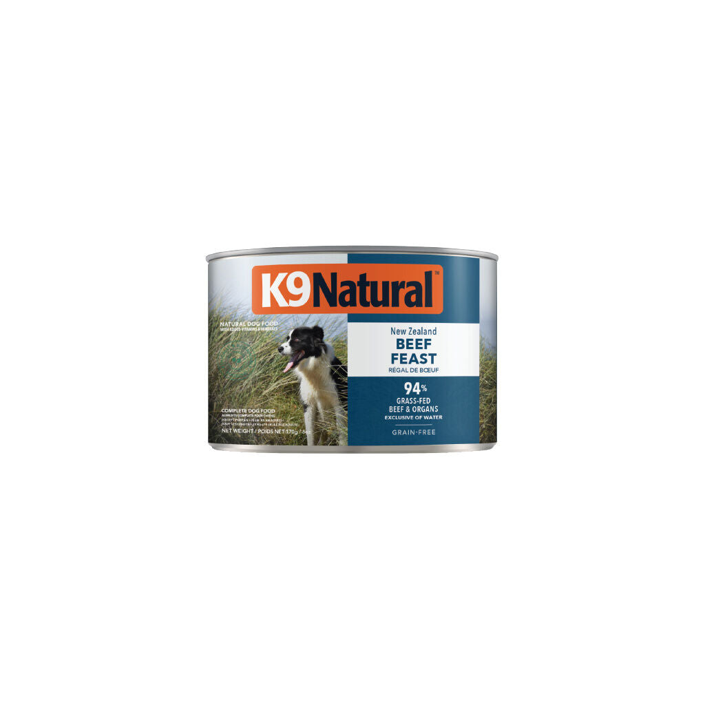 K9 Natural Nz Beef Feast 170G 12Pk (Om12)