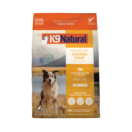 K9 Natural Grain-Free Fd Nz Chicken Feast 1.8Kg
