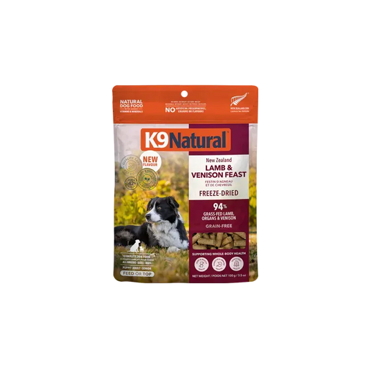 K9 Natural Grain- Free Fd Nz Lamb & Venison Feast - 100G