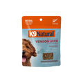 K9 Natural Freeze Dried Venison Liver Healthy Bites Dog Treats 50g