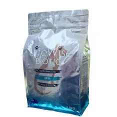 LifeWise BIOTIC Skin Fish with Rice, Oats and Vegetables Dry Dog Food 2.5kg