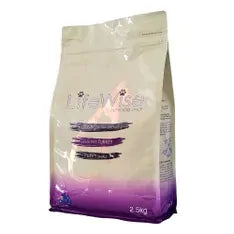LifeWise Puppy Stage 1 Starter Grain Free Turkey with Lamb Dry Dog Food 2.5kg
