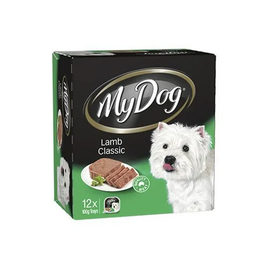 My Dog Wet Lamb Classic 100G 12Pk (Om12)