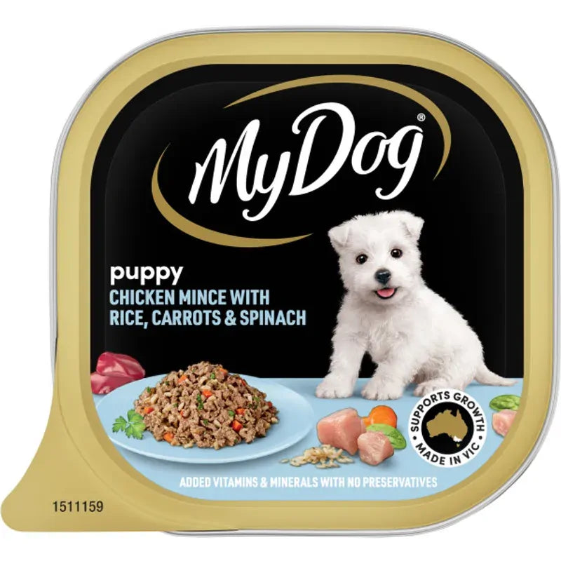 My Dog Puppy Min Chicken Rice Car Spnch 100G 12Pack (251074)