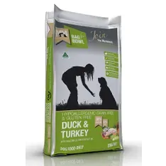 Meals for Mutts Grain Free Duck and Turkey Dry Dog Food 20kg