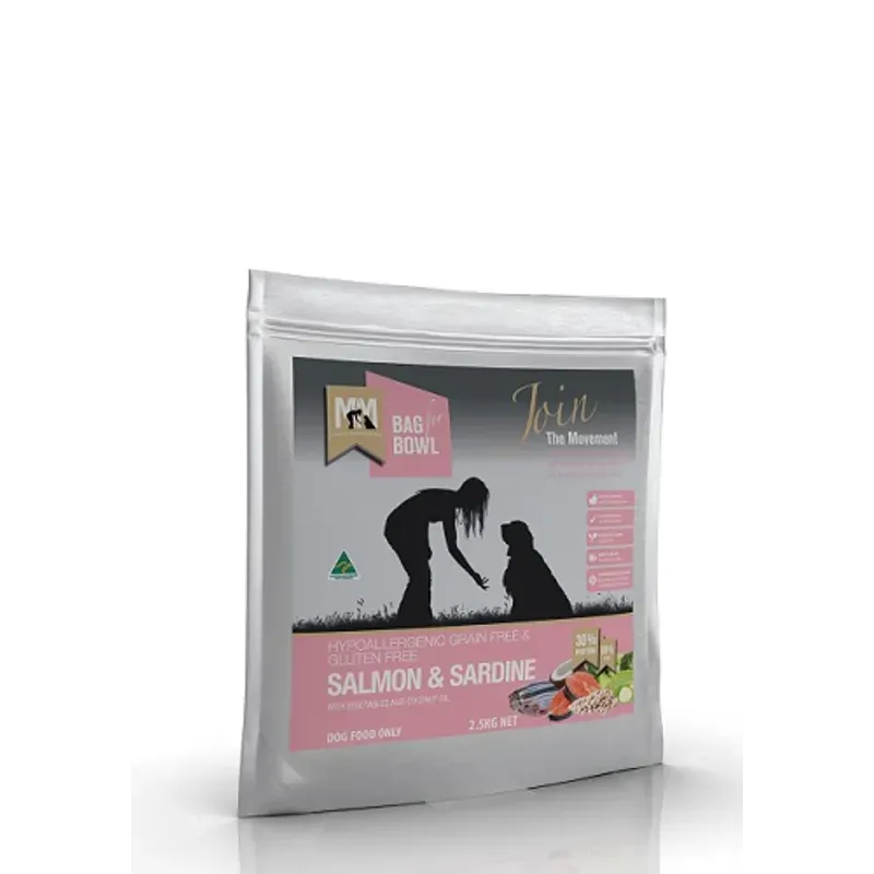 Meals for Mutts Grain Free Salmon and Sardine Dry Dog Food 2.5kg