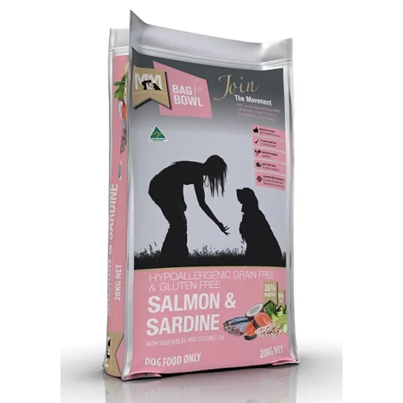 Meals for Mutts Grain Free Salmon and Sardine Dry Dog Food 20kg